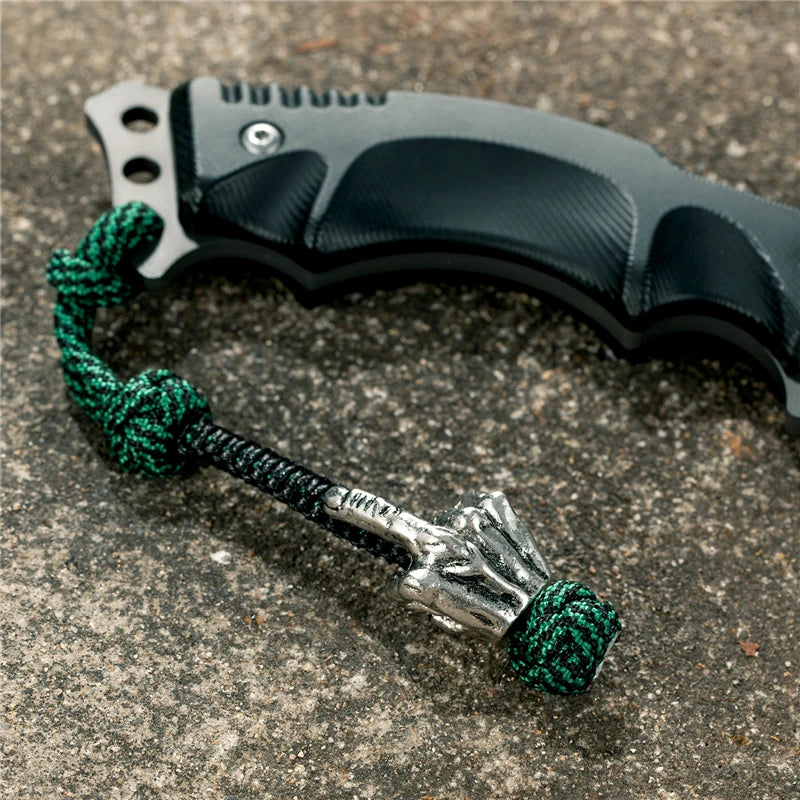 MKENDN Vikings Antique Warrior Helmet Keychains Bag Knife Rope Pendant Men Car Keyring Navy EDC Paracord Accessories Jewelry