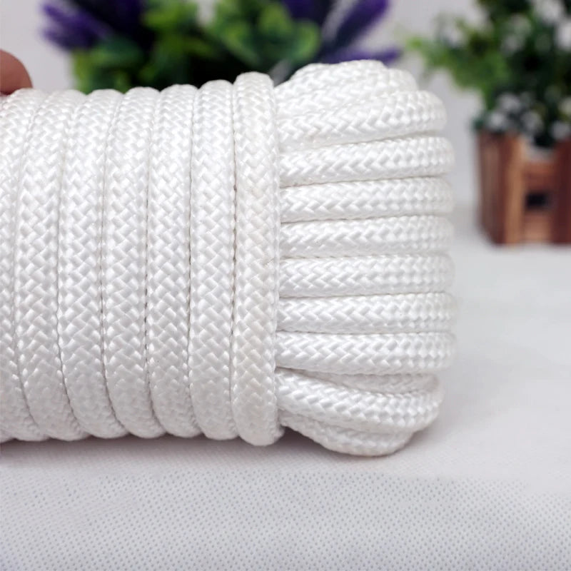 Lawaia Nylon Rope Fishing Tools Thick Wear-resistant Braided Rope Fishing Net Hand Rope Outdoor Fishing Tackle Accessories