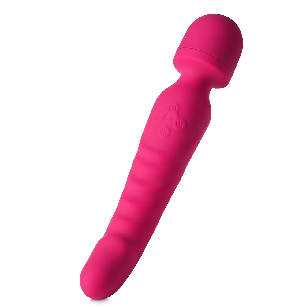 Powerful AV Magic Wand Dildo Vibrator for Women Clitoris Stimulator Erotic Toys G Spot Vagina Massager Adult Sex Toys for Female - Madeinsea©