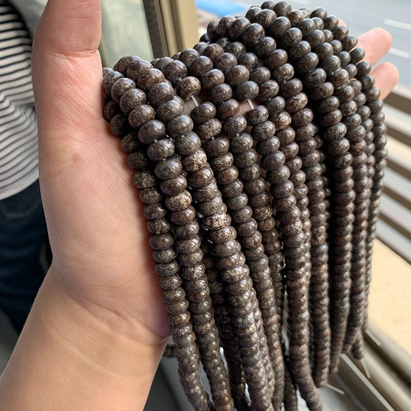 4X6MM/5X8MM Natural Stone Abacus Beads Rondelle Shape Lapis  Jaspers Jades Amazonite Bead For Jewelry Making Bracelet DIY 15.5"