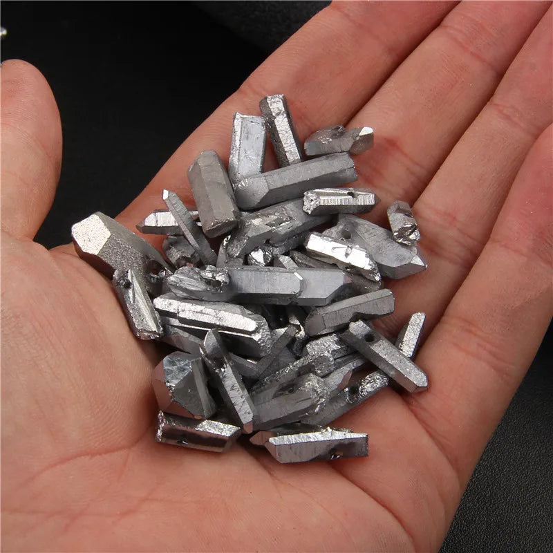 Natural Quartz Stick Beads Top Drilled Gradient Color Raw Loose Point Bead For Jewelry Making DIY Necklace Earrings Accessories