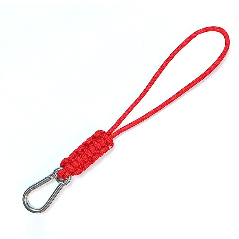 MKENDN Outdoor Umbrella Rope Camera Anti-lost Lanyard Climb Keychain Tactical Survival Tool Carabiner Hook Cord Backpack Buckle