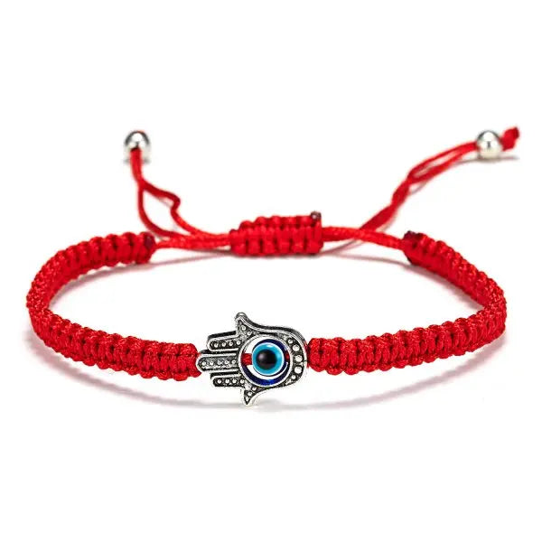 Turkish Lucky Evil Eye Bracelets For Women Handmade Red Thread String Bracelet Charm Lucky Adjustable Rope Friendship Jewelry - Madeinsea©