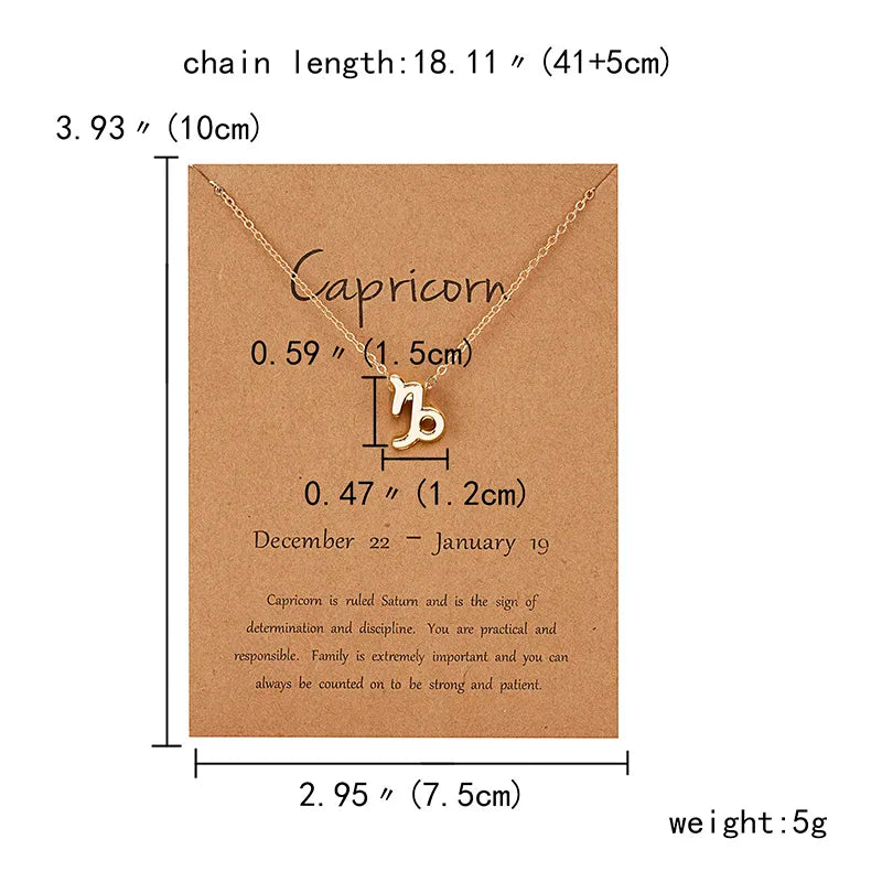 Rinhoo Fashion Sun Necklaces & Pendants Gold Color Alloy Pendant Necklace Wish Card Jewelry For Women Girl Jewelry Birthday Gift