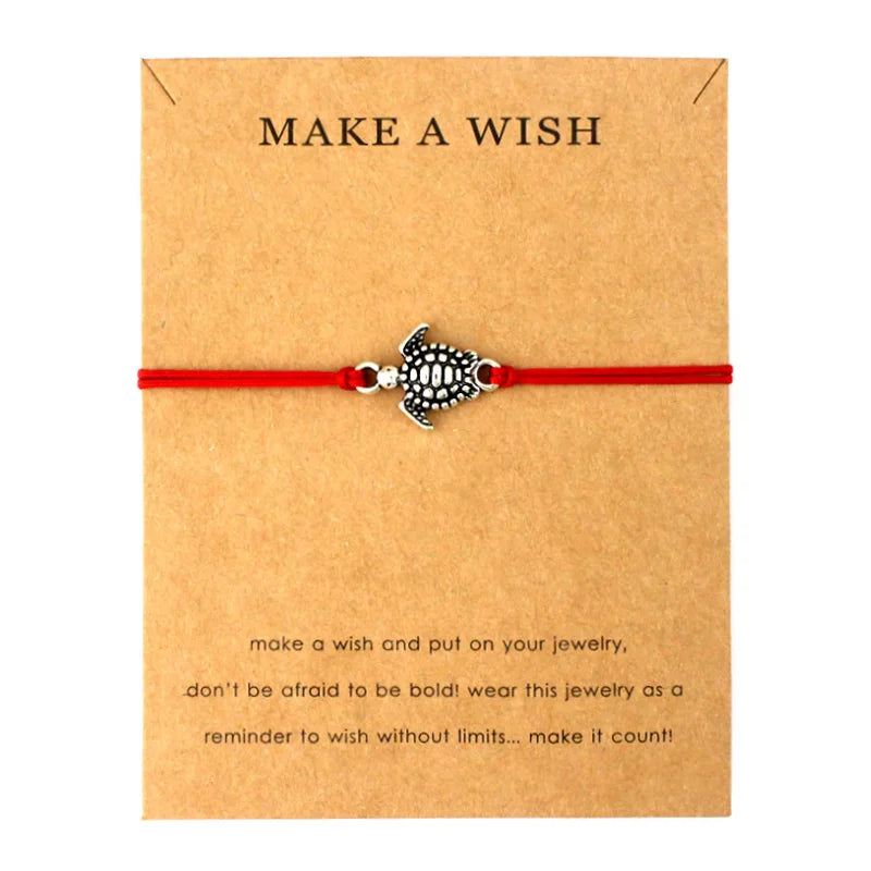 Ocean Waves Beach Nautical Surfing Adjustable Bracelets Sea Turtle Charms Women Men Boys Girls Unisex Jewelry Drop Shipping