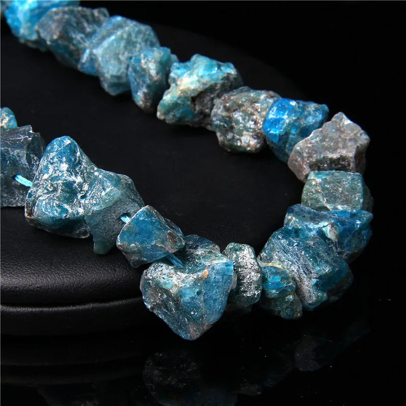 Natural Irregular Freeform Raw Stone Rough Amethy Citrine Apatite Bead 10-13mm Mineral Quartz Beads For Jewelry Making Wholesale