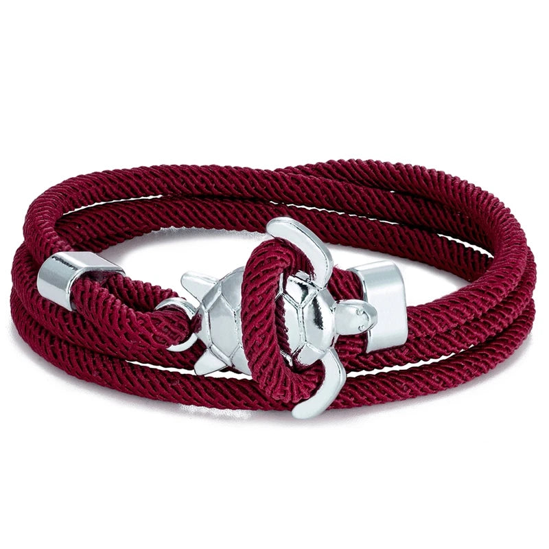 Sea Turtle Multilayer Rope Bracelet - Madeinsea©