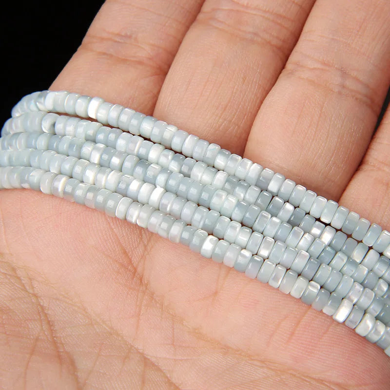 Multi Shape Size Natural Shell Beads Glitter Dyed Heishi Pearl Bead Mother of Pearl Beaded For Jewelry Making Necklace Bracelets