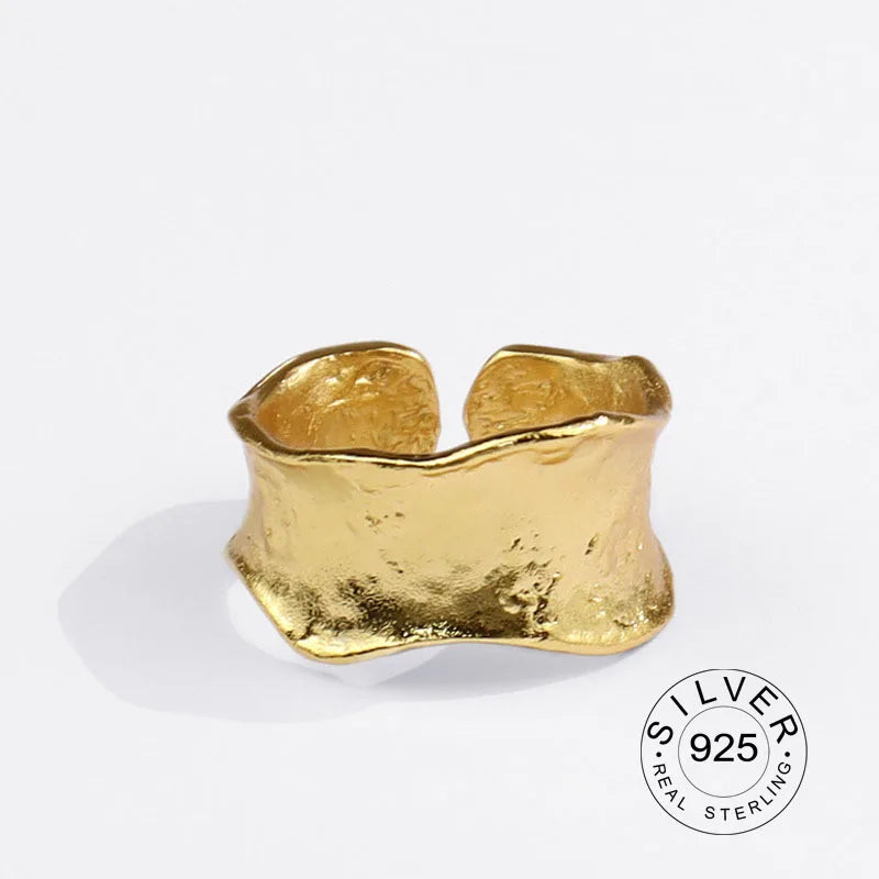 Real 925 Sterling Silver Rings For Women vintage zircon open round Engagement Rings Silver 925 Jewelry Anillos Mujer