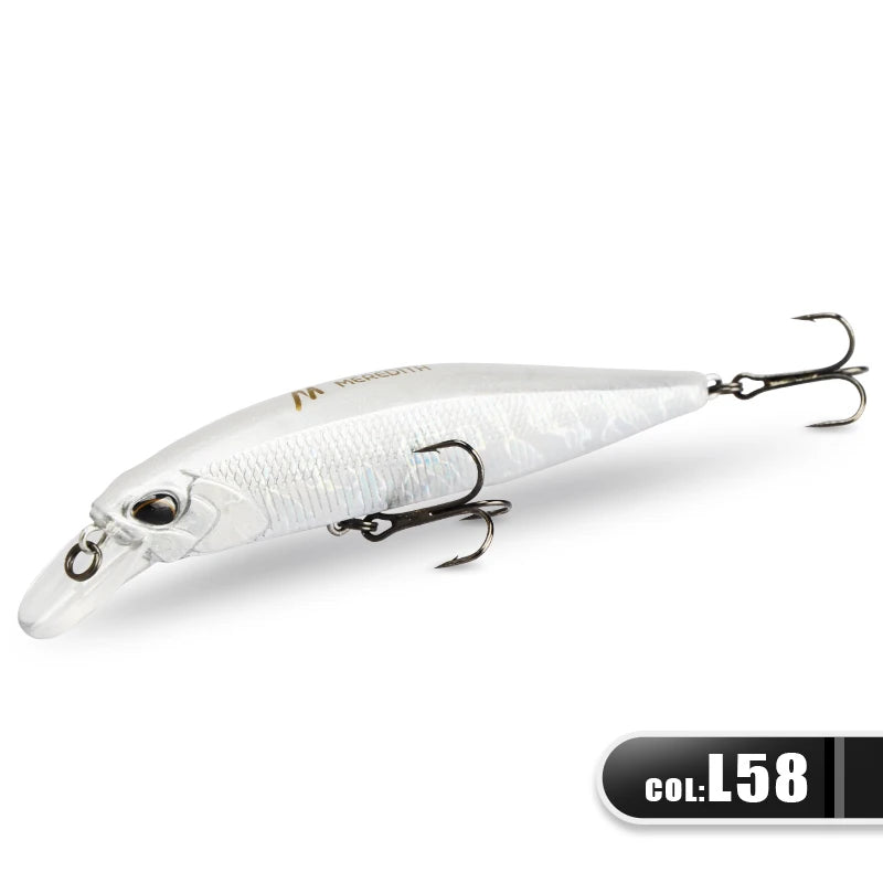 MEREDITH JERK MINNOW 100F 14g  Floating Wobbler Fishing Lure 24Color Minnow Lure Hard Bait Quality Professional Depth0.8-1.0m - Madeinsea©