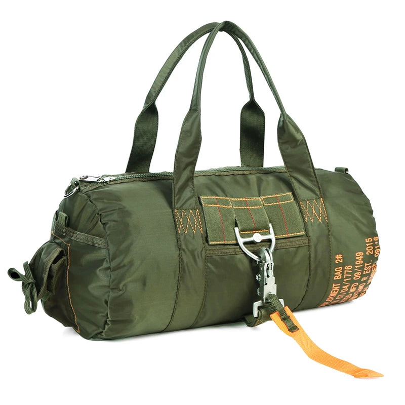 Sac de sport tactique LQARMY en nylon 1000D, idéal pour les voyages et le camping. Sac bandoulière tactique.