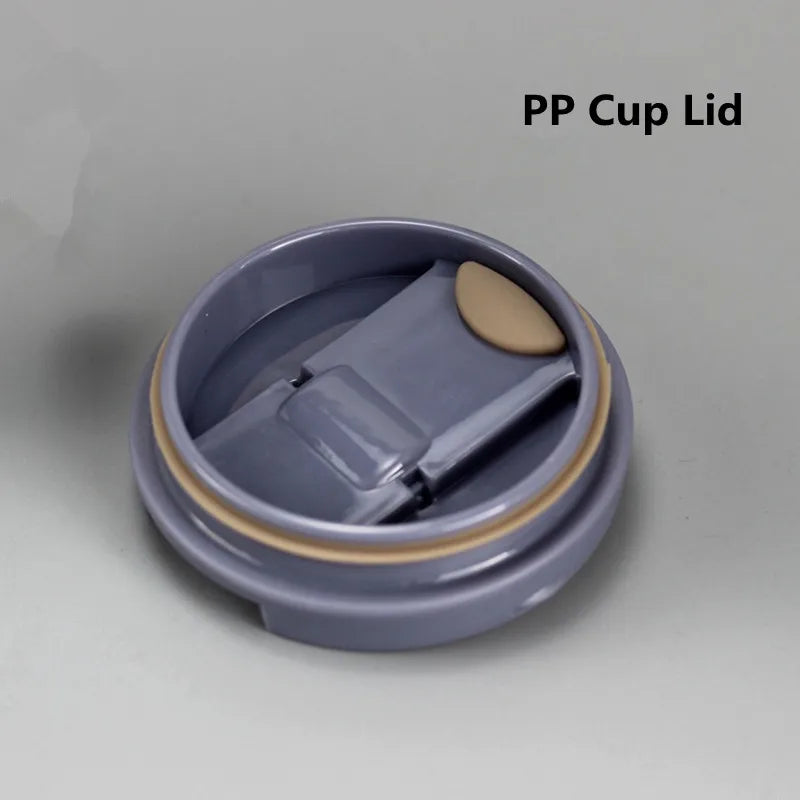 Stainless Steel Vacuum Insulated Coffee Mug 350/500ml Thermos Water Tumbler with Handle Lid - Thermal Tea Cup for Hot And Cold B
