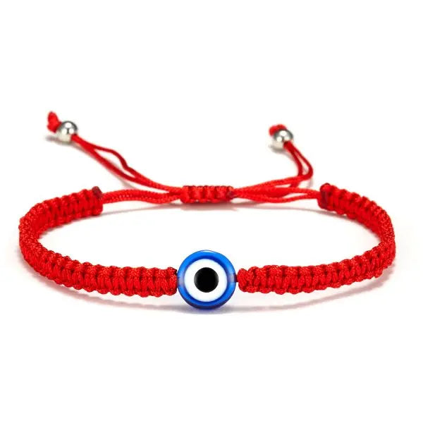 Turkish Lucky Evil Eye Bracelets For Women Handmade Red Thread String Bracelet Charm Lucky Adjustable Rope Friendship Jewelry - Madeinsea©