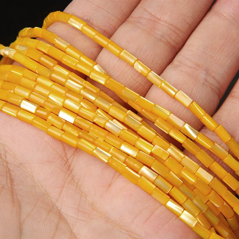 Multi Shape Size Natural Shell Beads Glitter Dyed Heishi Pearl Bead Mother of Pearl Beaded For Jewelry Making Necklace Bracelets