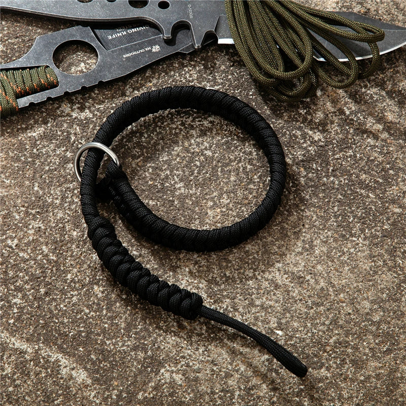 MKENDN Outdoor Rock Climbing 7-core Umbrella Rope Braided Bracelet Rope Camera Holder Device Anti-fall Wrist Rope Wrist Strap