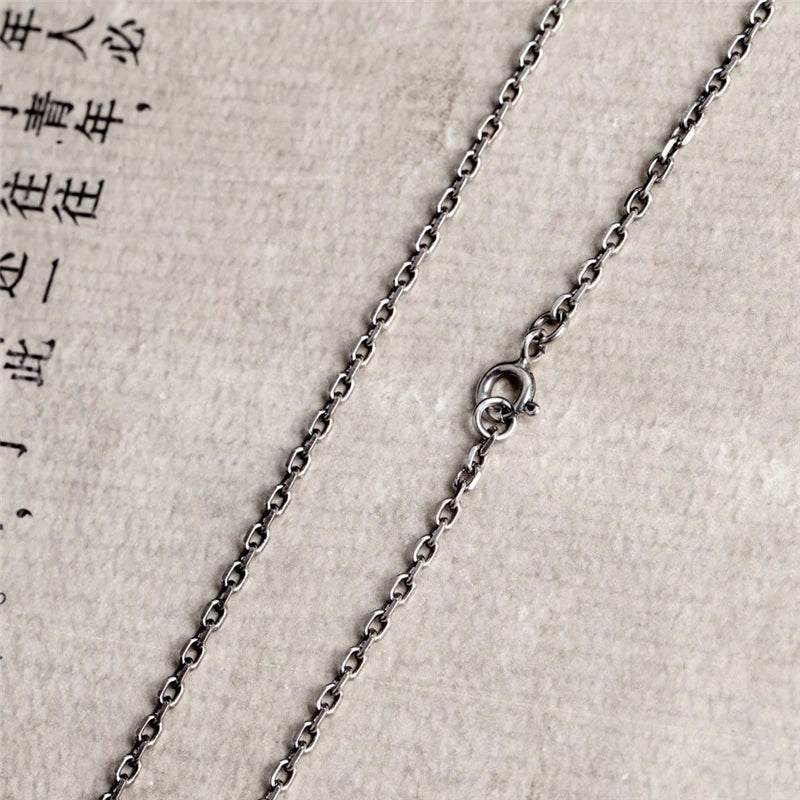 MKENDN Unique Vintage Silver Snake Hand Pendant Necklace 925 Sterling Silver Pendant Mens Punk Gothic Biker Jewelry Gifts