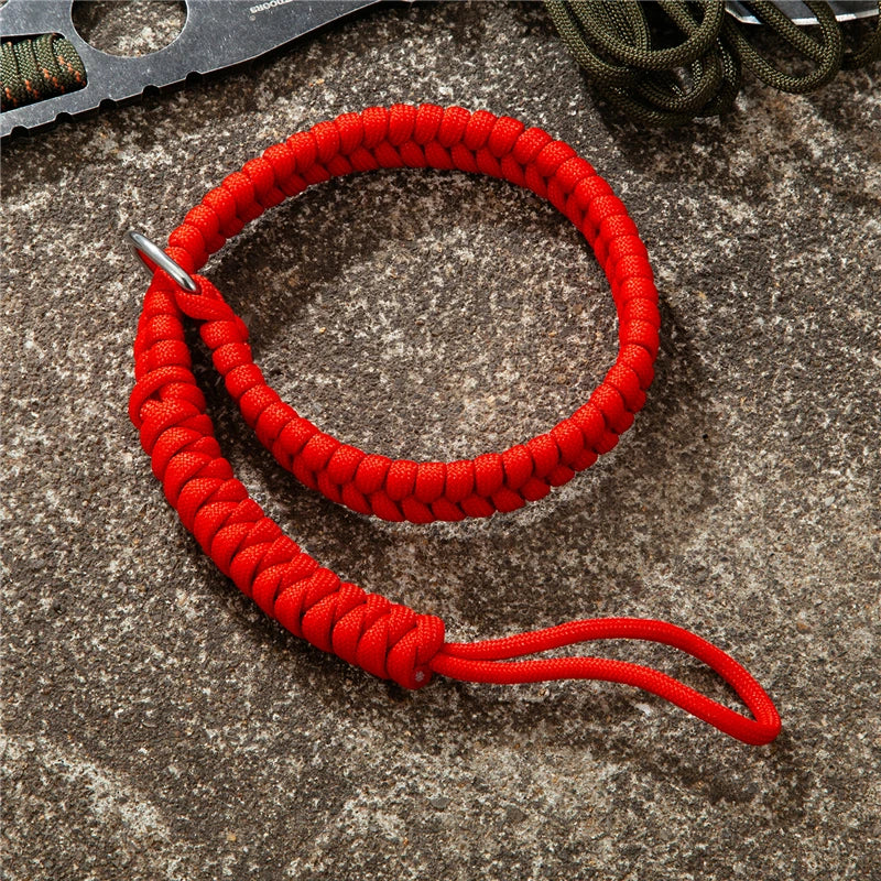 MKENDN Outdoor Rock Climbing 7-core Umbrella Rope Braided Bracelet Rope Camera Holder Device Anti-fall Wrist Rope Wrist Strap