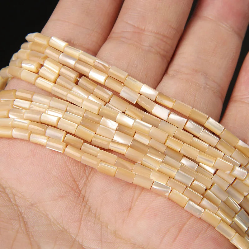 Multi Shape Size Natural Shell Beads Glitter Dyed Heishi Pearl Bead Mother of Pearl Beaded For Jewelry Making Necklace Bracelets