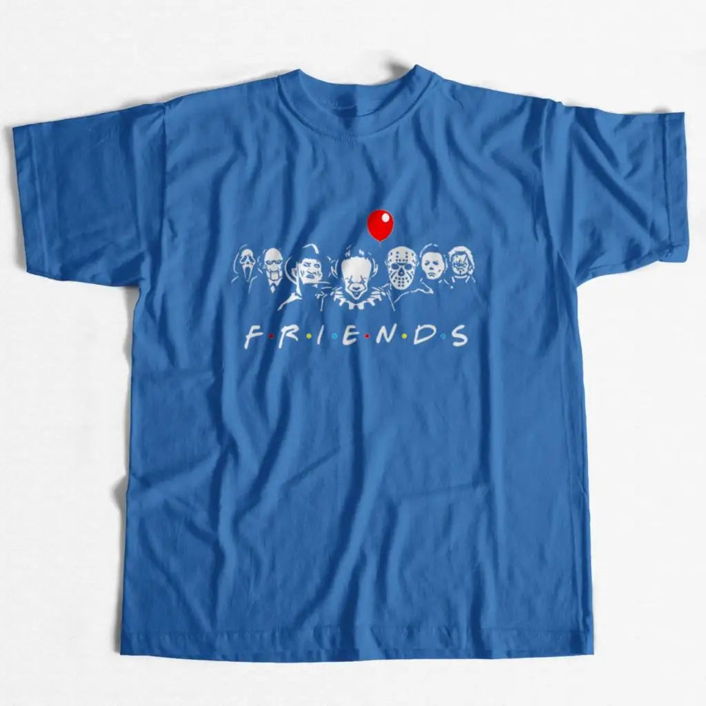 T-shirt en coton drôle pour homme avec motif d'Halloween, t-shirt d'horreur pour homme, grande taille, t-shirt drôle pour homme