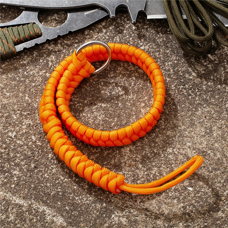 MKENDN Outdoor Rock Climbing 7-core Umbrella Rope Braided Bracelet Rope Camera Holder Device Anti-fall Wrist Rope Wrist Strap