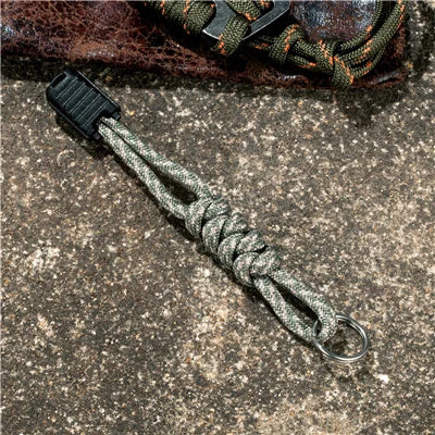 MKENDN NEW Handmade Multifunction 7-core Umbrella Rope Weaving Keychain Lanyard Anti-drop Rope Pull Tab For Flashlight Knife - Madeinsea©