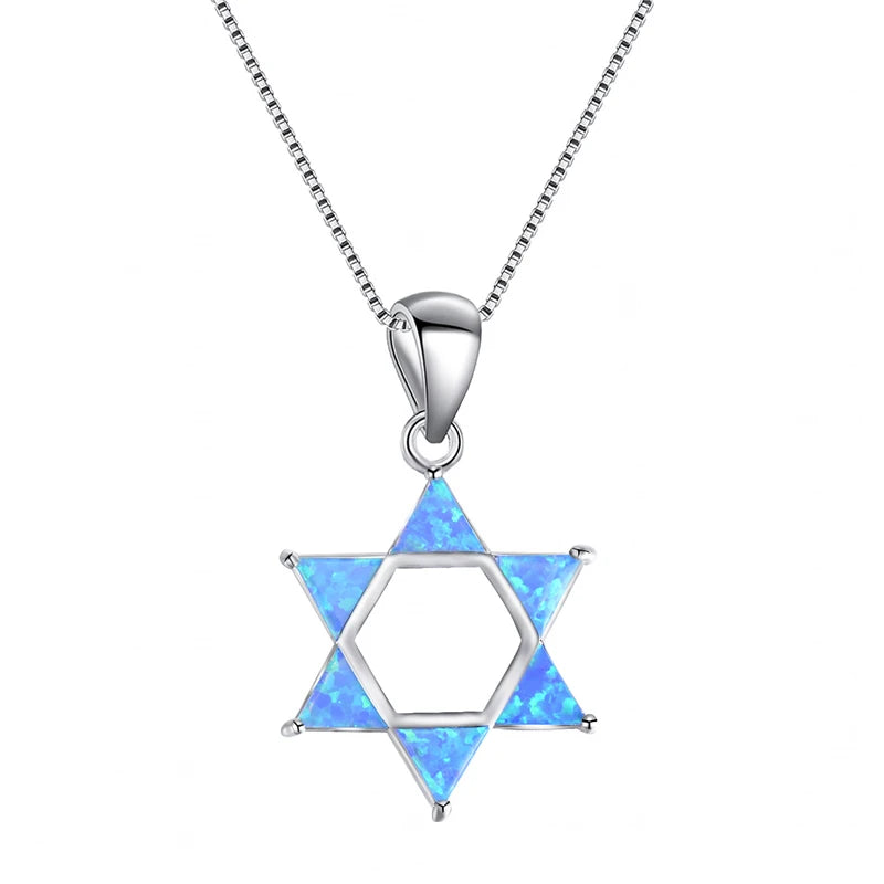 Fashion Women Necklace 2025 Party Wedding Jewelry Accessories Girl Gift Cute Imitation Opal Pendant Necklace