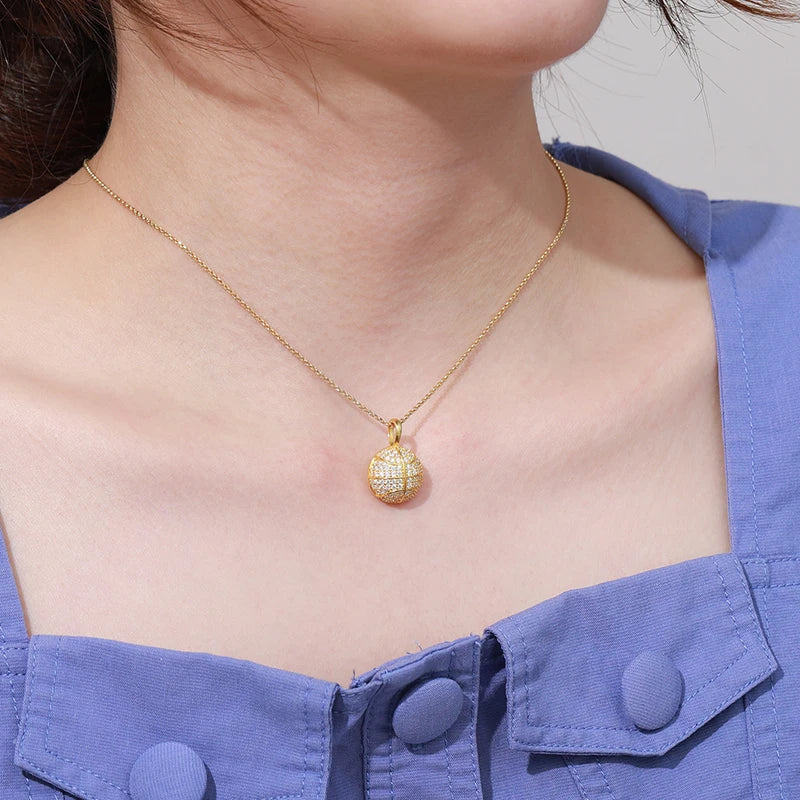 Fashion Top Quality 100% Sterling Silver 925 Earth Moissanite Pendant Necklace For Men's Hip Hop Jewelry Women 2021 Wedding