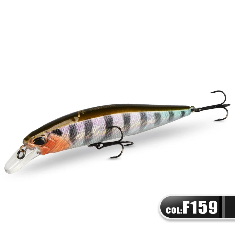 MEREDITH JERK MINNOW 100F 14g  Floating Wobbler Fishing Lure 24Color Minnow Lure Hard Bait Quality Professional Depth0.8-1.0m - Madeinsea©