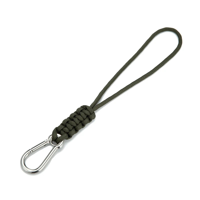 MKENDN Outdoor Umbrella Rope Camera Anti-lost Lanyard Climb Keychain Tactical Survival Tool Carabiner Hook Cord Backpack Buckle