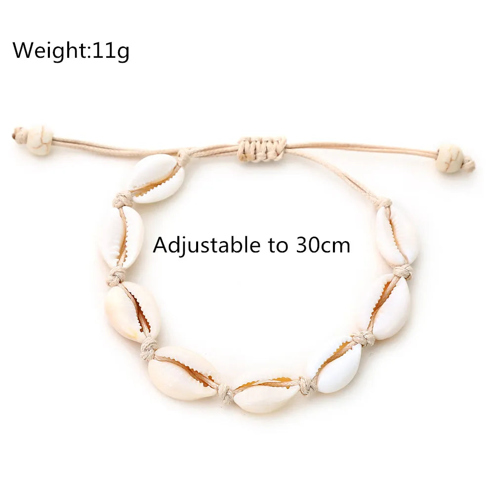 Shell Summer Anklets For Women - Madeinsea©