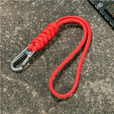 MKENDN Men Multi-function Paracord Survival Bracelet Keychain Outdoor Camping Rescue Emergency Rope Knife Rope Flashlight Rope