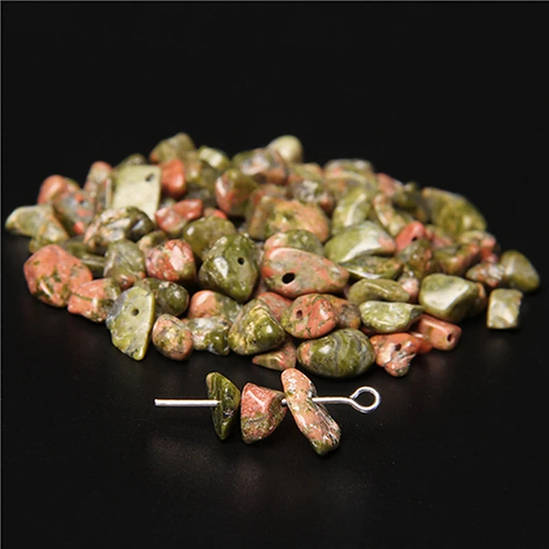 Natural Stone Chips Bead 5-8mm Turquoises Malachite Quartzs Irregular Gravel Beads For Diy Bohemia Jewelry Making Accessories - Madeinsea©