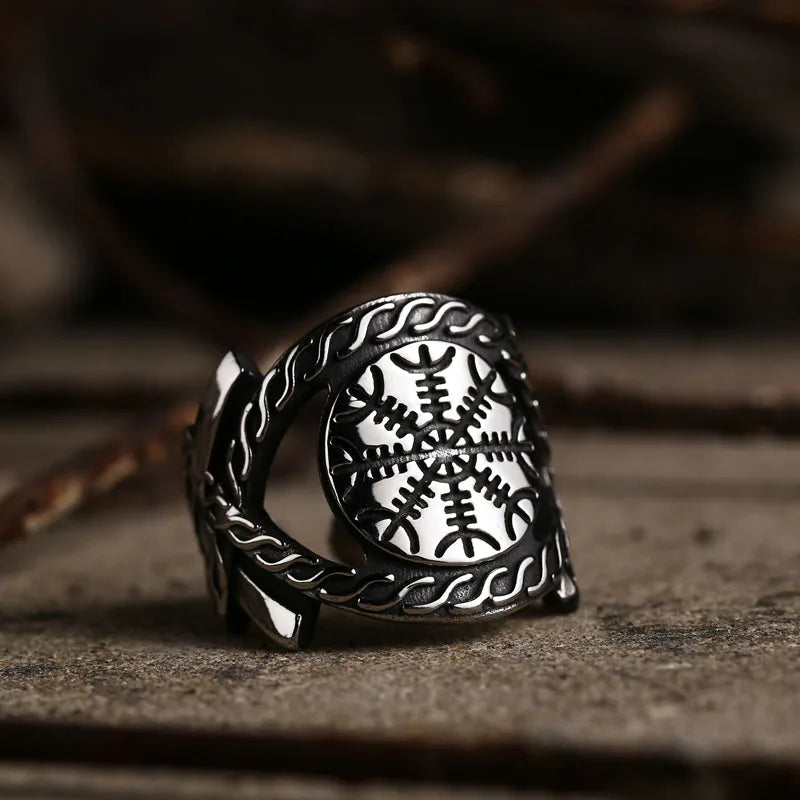 Viking Amulet Rune Ring - Madeinsea©