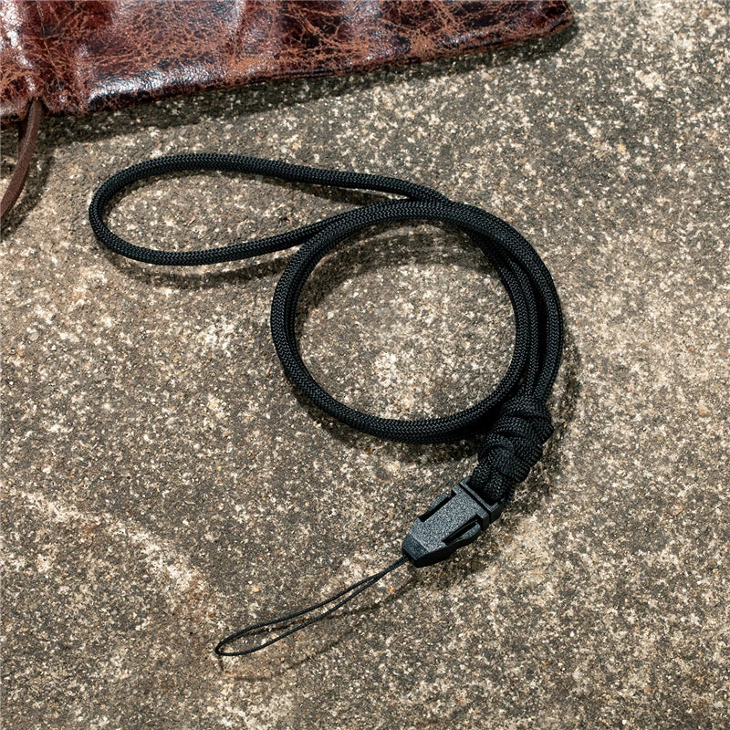 Multi-function Paracord Survival neckband lanyard ID card gym neckband phone with Knife Flashlight USB ID holder DIY neckband