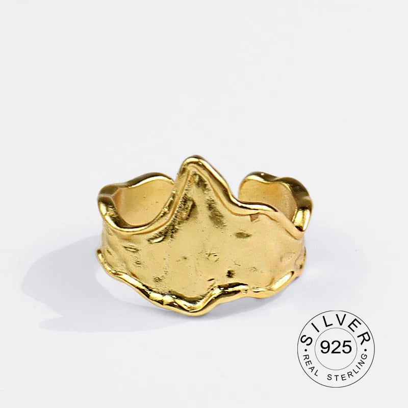 Real 925 Sterling Silver Rings For Women vintage zircon open round Engagement Rings Silver 925 Jewelry Anillos Mujer