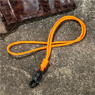 Outdoor Rock Climbing Plastic Clip Hanging Neck Rope Lanyard for iPhone Camera USB Holder ID Pass Card Name Badge Holder