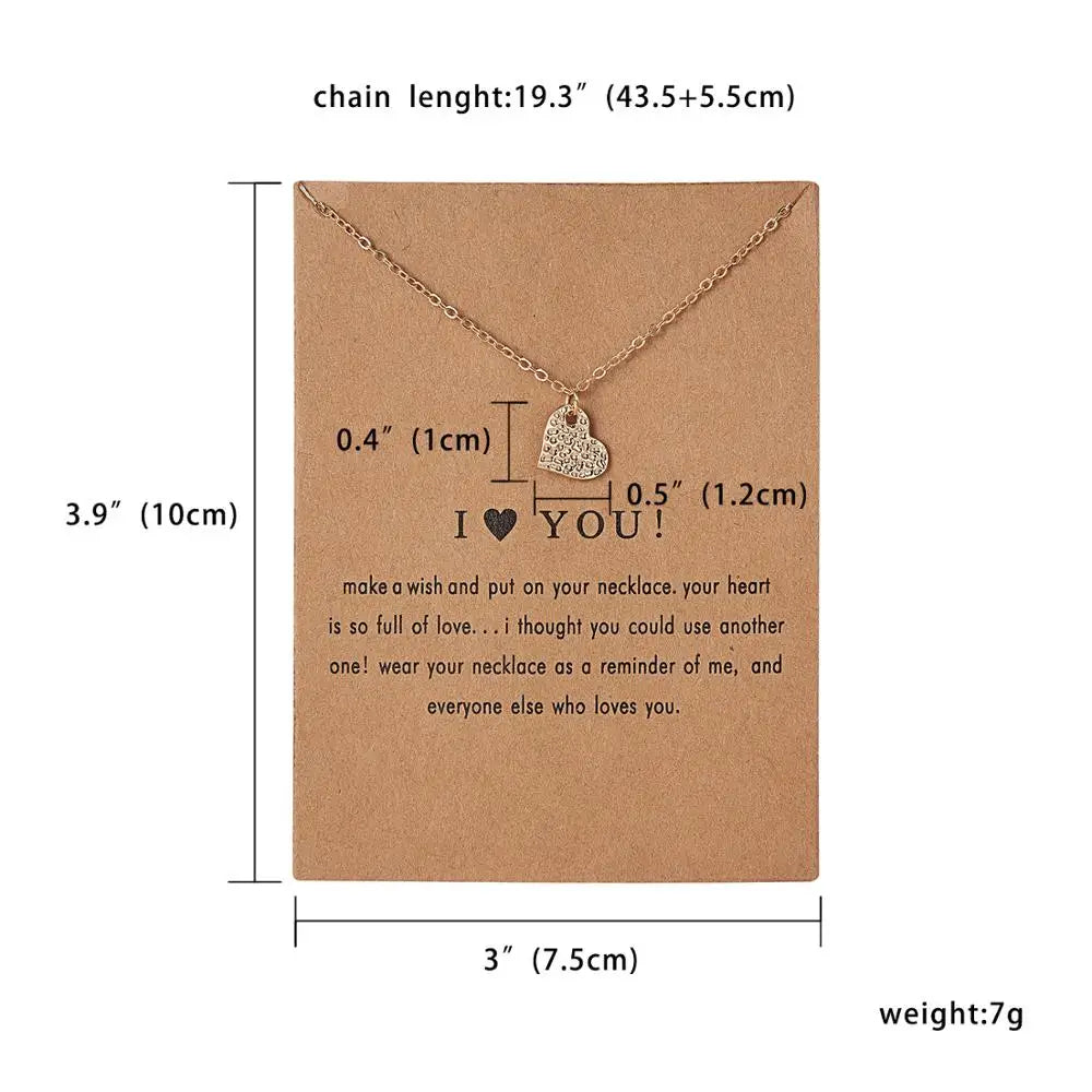 Hot Sale Imitation Pearl of Love Gold-Color Pendant Necklaces Clavicle Chains necklace Fashion Chain Necklace Women Jewelry