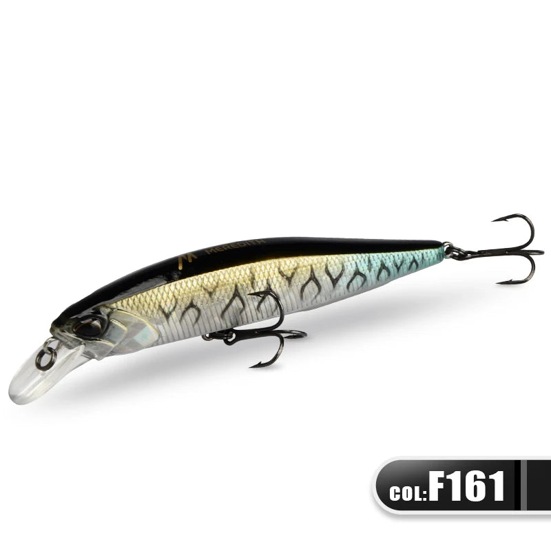 MEREDITH JERK MINNOW 100F 14g  Floating Wobbler Fishing Lure 24Color Minnow Lure Hard Bait Quality Professional Depth0.8-1.0m - Madeinsea©
