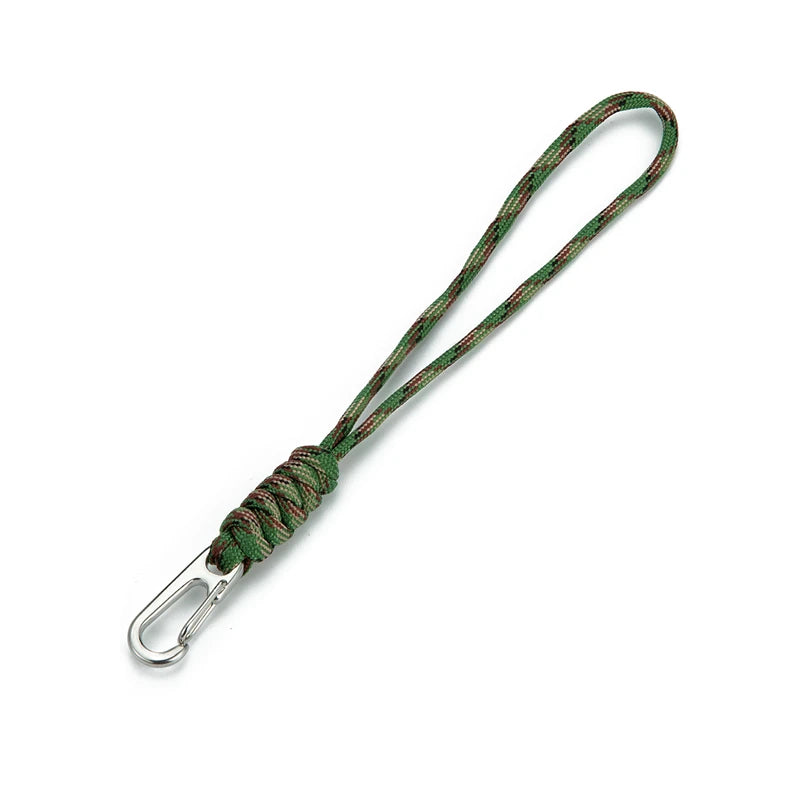 MKENDN Men Multi-function Paracord Survival Bracelet Keychain Outdoor Camping Rescue Emergency Rope Knife Rope Flashlight Rope