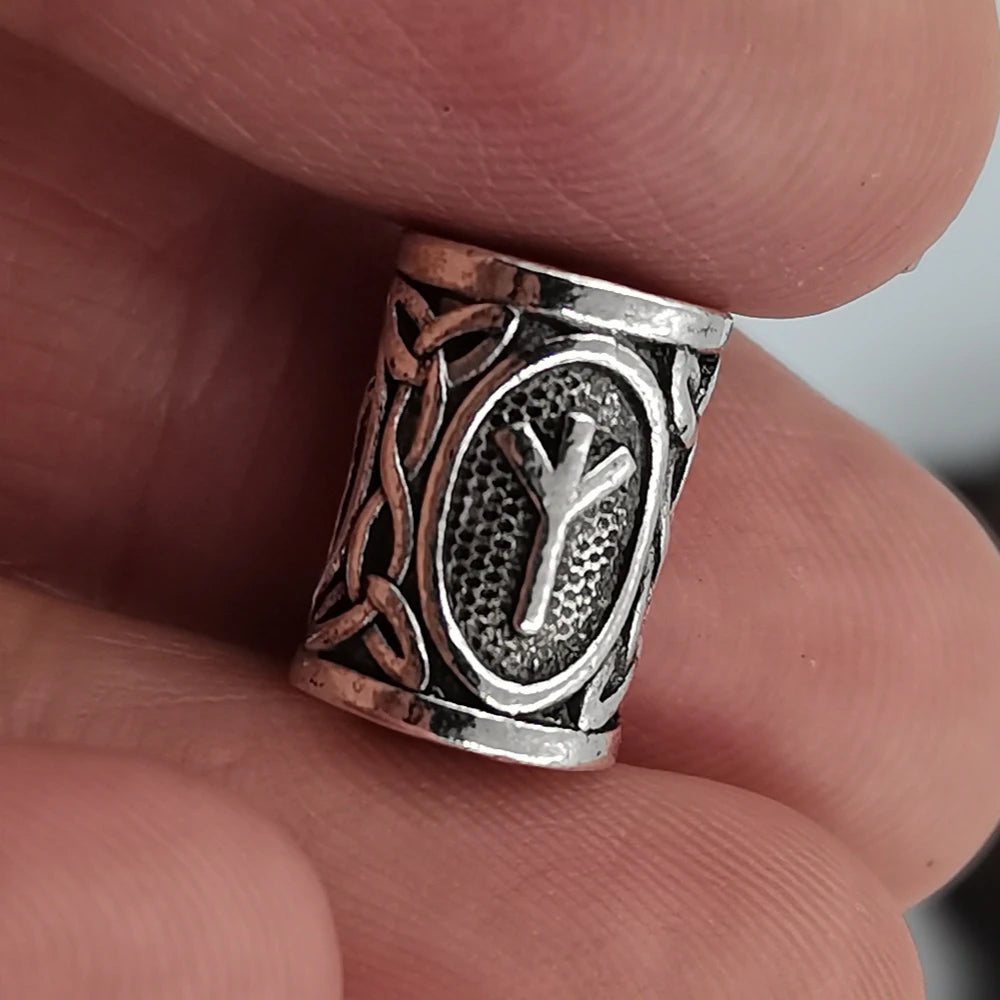 Viking Rune Snowflake Viking Rune Hair Beard Valknut Vegvisir Compass snowflake Knot Trinity