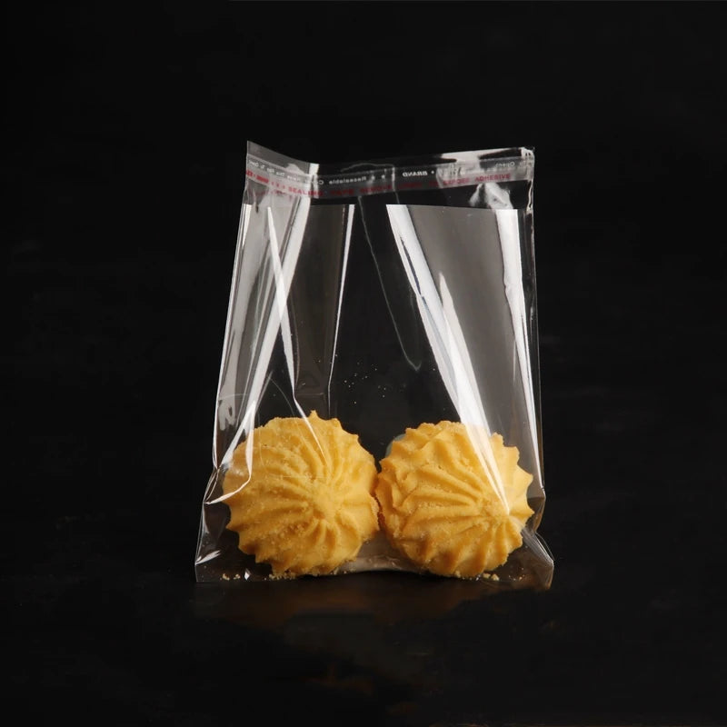 Transparent Plastic Self Adhesive Bag Self Sealing Small Bags For Pen Jewelry Candy Packing Resealable Gift Cookie Packaging Bag - Madeinsea©