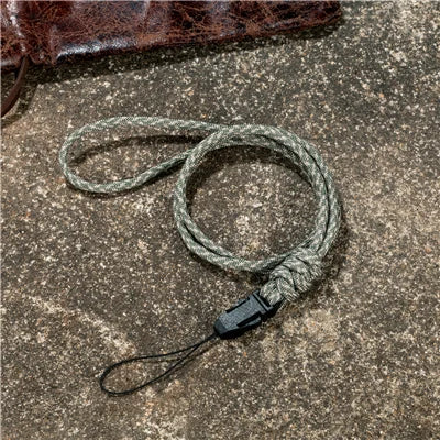Multi-function Paracord Survival neckband lanyard ID card gym neckband phone with Knife Flashlight USB ID holder DIY neckband