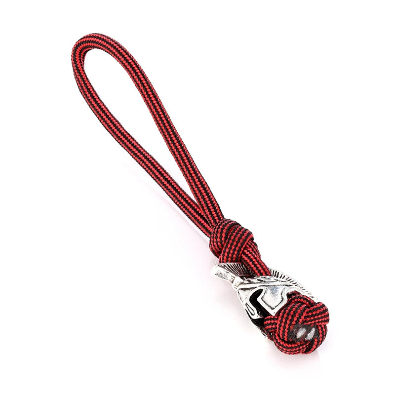 MKENDN New Arrival Vikings Spartan Outdoor Umbrella Rope Car Keychain Climb Keychain Survival Cord Backpack Buckle