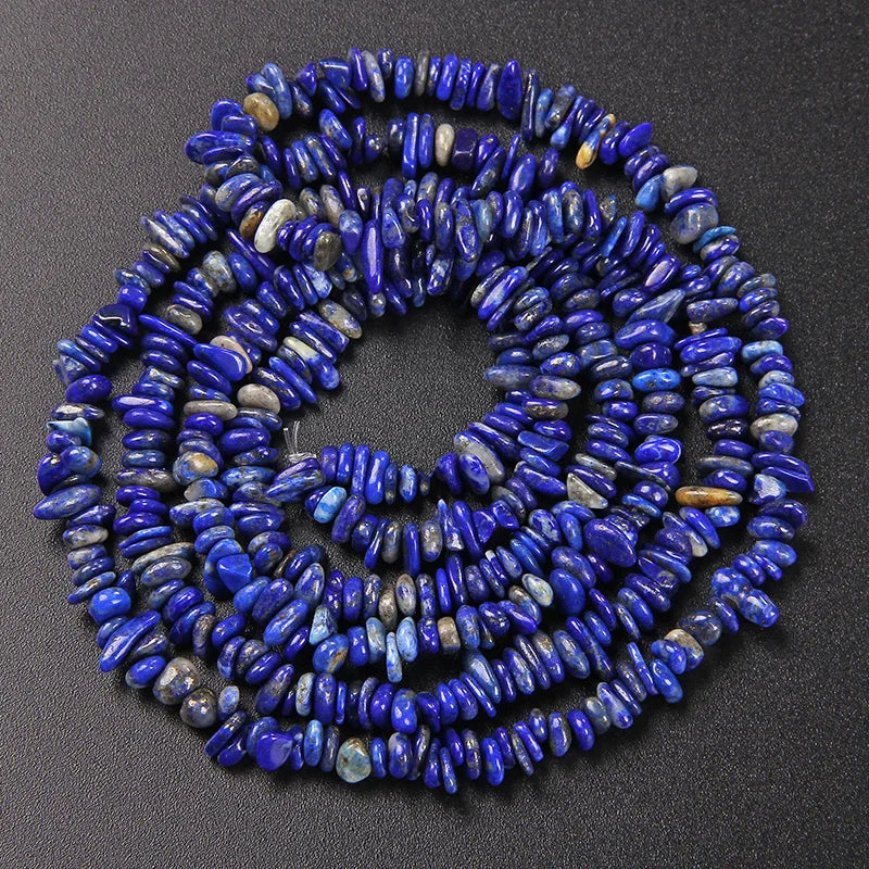 Natural Gravel Stone Beads Lapis Lazuil Bostwana Sodalite Chips Bead For Necklace Earrings Bracelets Jewelry Chain Beaded 3-5mm