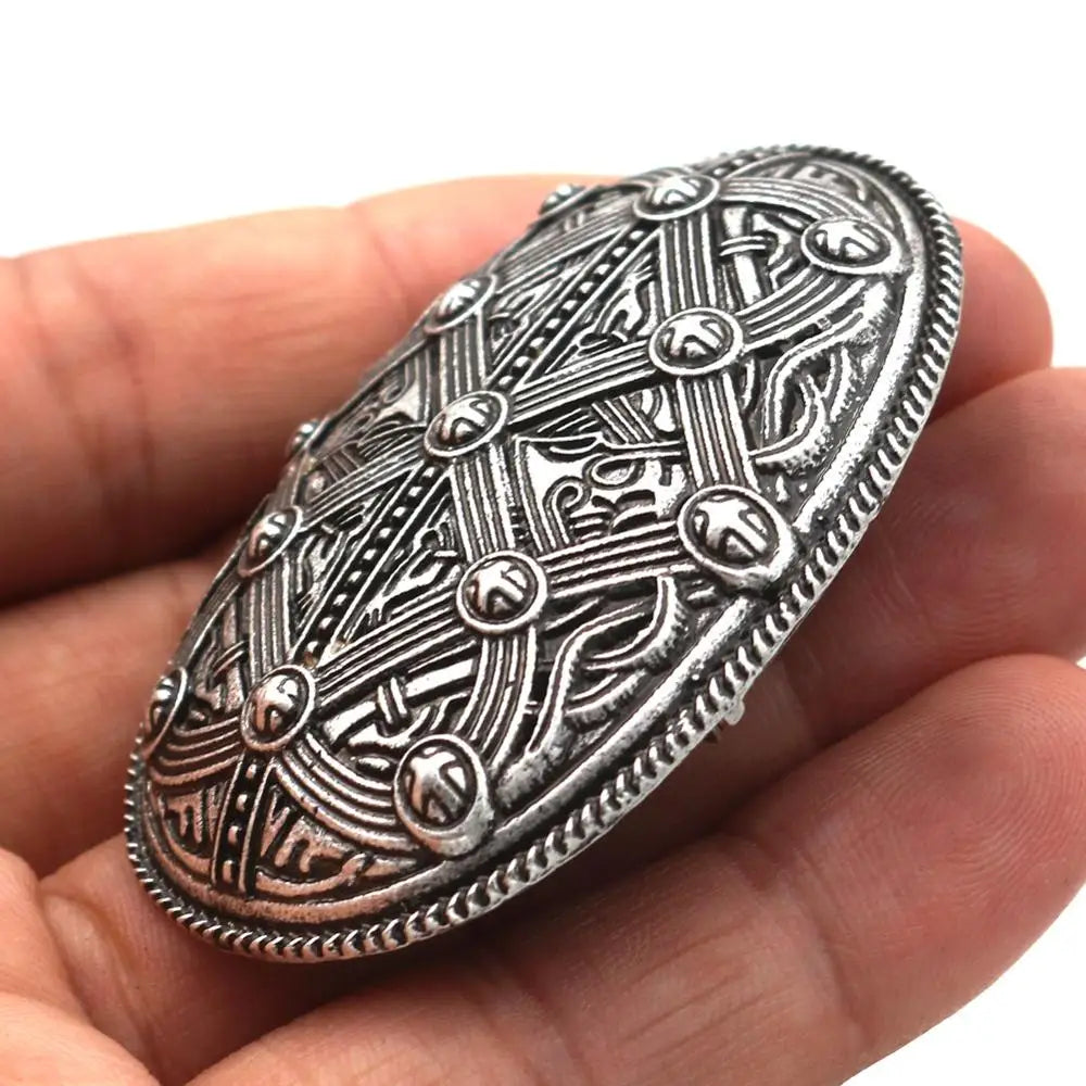 1pcs Nordic Viking Brooch Sweden Scandinavian brosch jewelry Talisman Witchy Large Big Brooches For Women Men Wicca