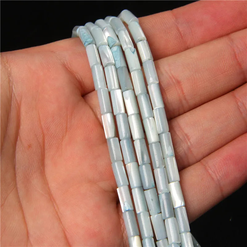 Multi Shape Size Natural Shell Beads Glitter Dyed Heishi Pearl Bead Mother of Pearl Beaded For Jewelry Making Necklace Bracelets