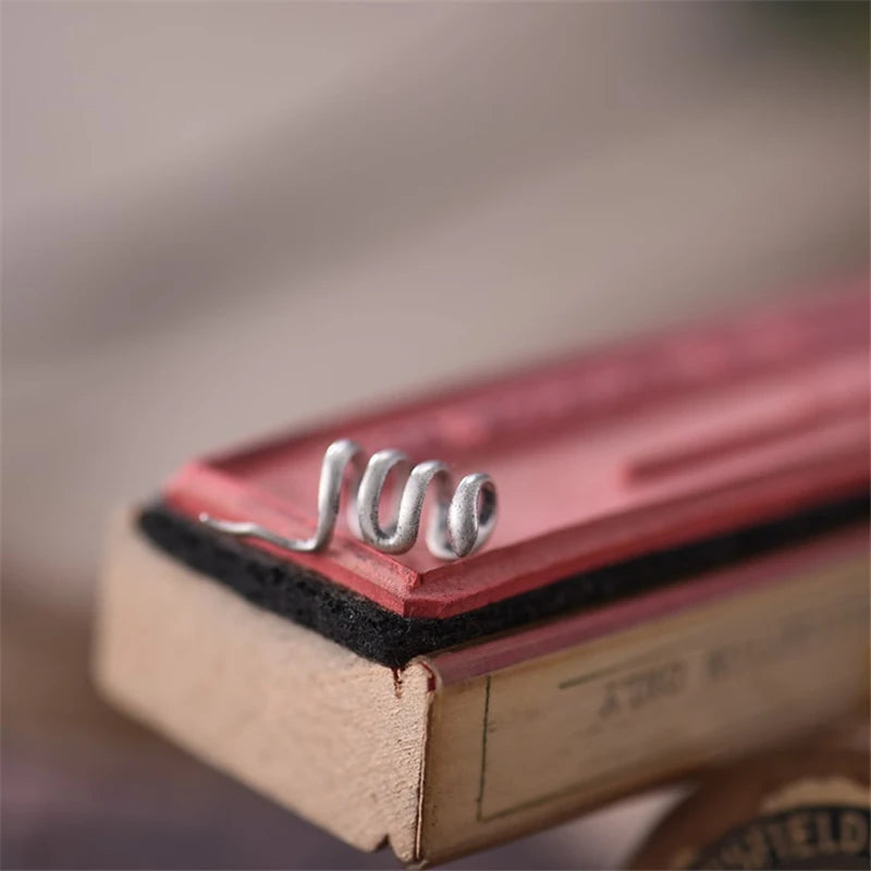 MKENDN Gothic Style Ear Cuffs Simple Clip Earrings for Women Climbers No Piercing Fake Cartilage Earring 925 Sterling Silver