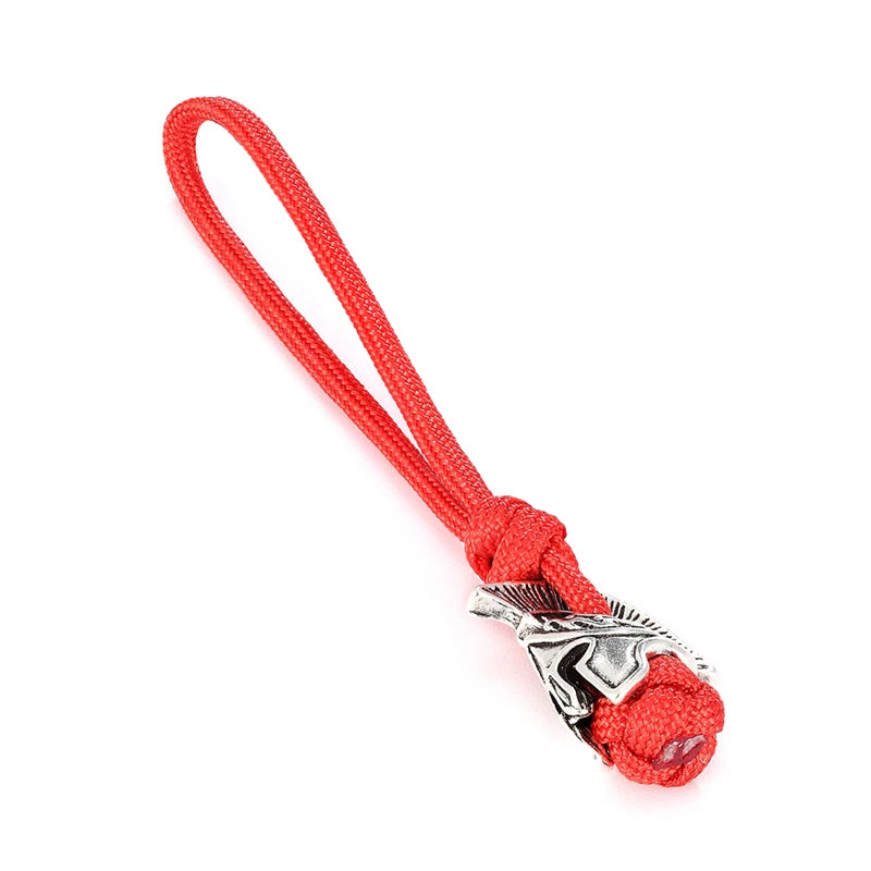 MKENDN New Arrival Vikings Spartan Outdoor Umbrella Rope Car Keychain Climb Keychain Survival Cord Backpack Buckle