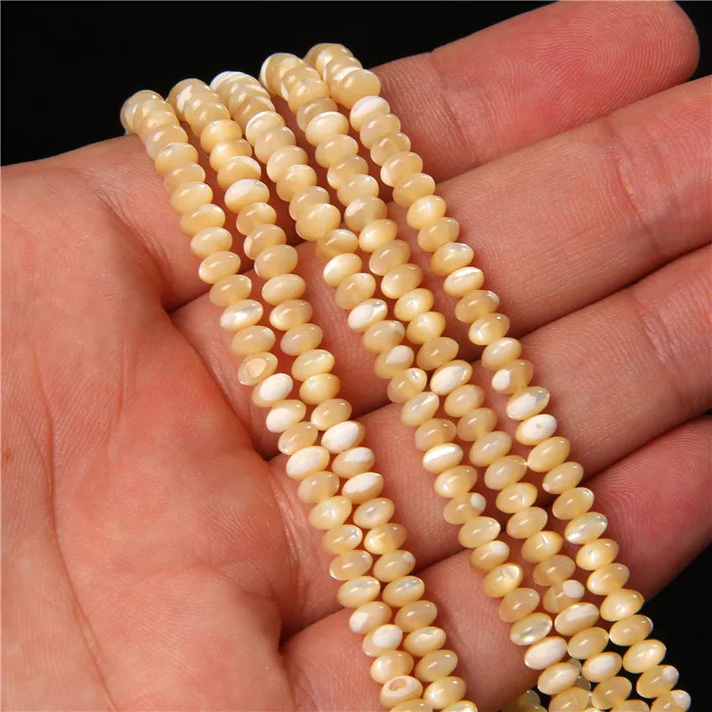 Multi Shape Size Natural Shell Beads Glitter Dyed Heishi Pearl Bead Mother of Pearl Beaded For Jewelry Making Necklace Bracelets