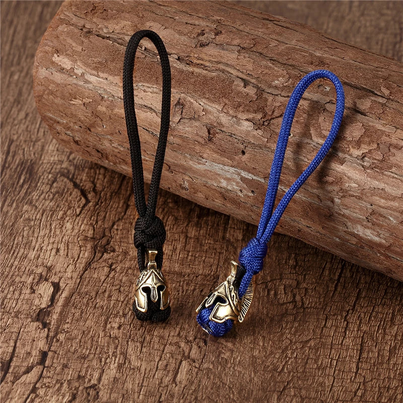 MKENDN New Arrival Vikings Spartan Outdoor Umbrella Rope Car Keychain Climb Keychain Survival Cord Backpack Buckle